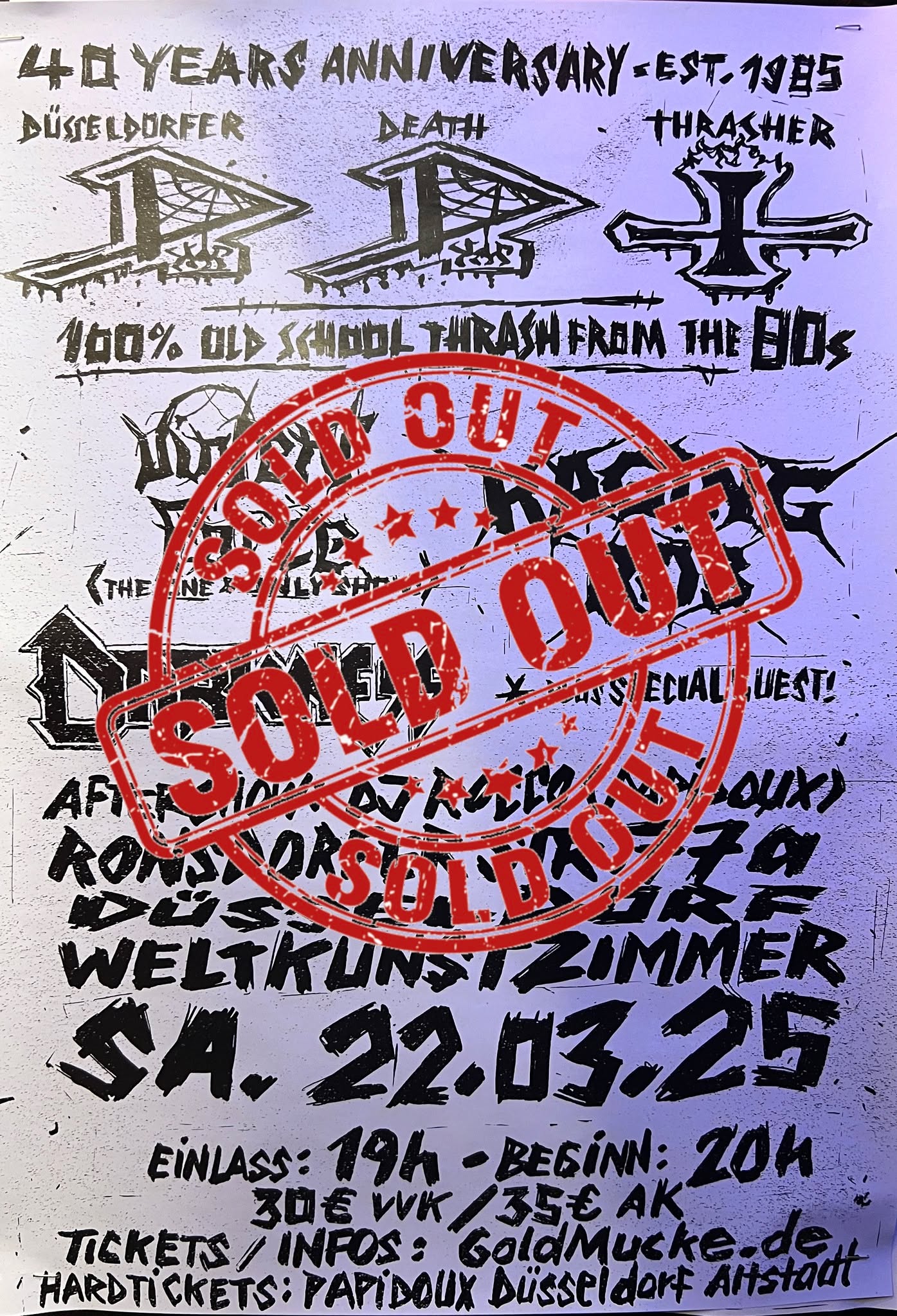 Konzert 2025 ist komplett ausverkauft.
www.papidoux.com